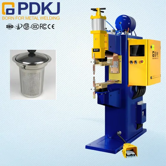Vertical Medium Frequency Inverter DC Spot Projection Welding Semi Soldering Machine Industrial Resistance Welder Pneumatic Factory Price Metal Equipment